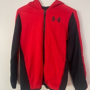 Boys Medium Full Zip Under Armour Jacket
